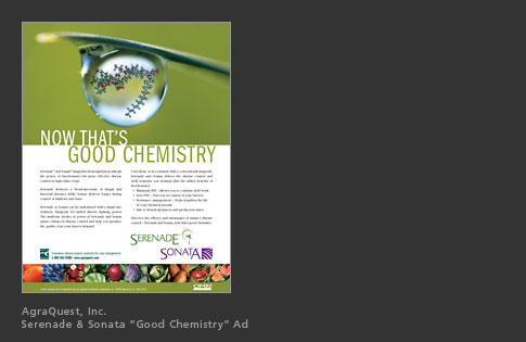 AgraQuest Serenade & Sonata "Good Chemistry" Ad