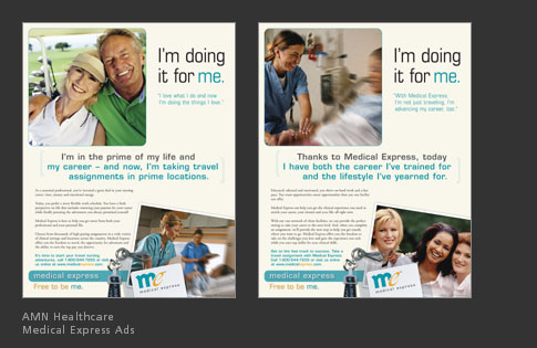AMN Healthcare Medical Express Ads