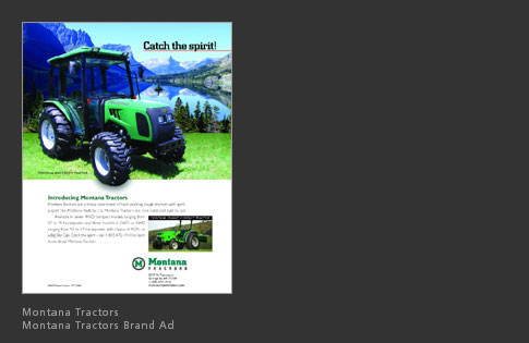 Montana Tractors Brand Ad