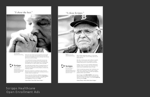 Scripps Healthcare Open Enrollment Ads