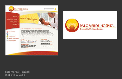 Palo Verde Hospital Website & Logo