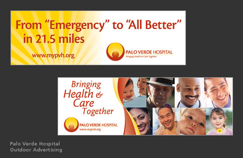 Palo Verde Hospital Outdoor Advertising